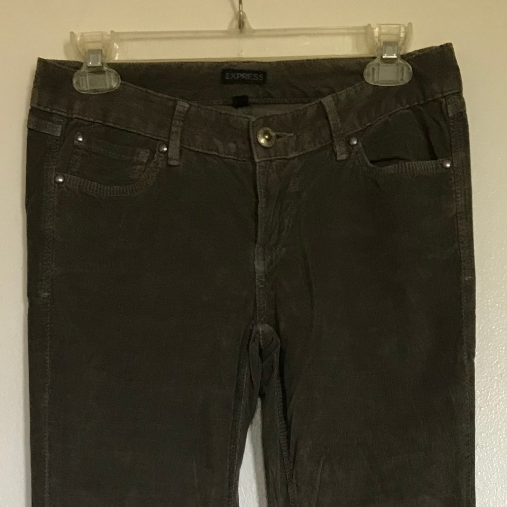 Army Green Corduroy Pants